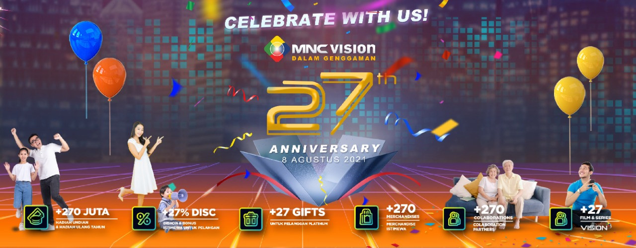 HUT Ke-27, MNC Vision Bagi-bagi Ratusan Juta Rupiah