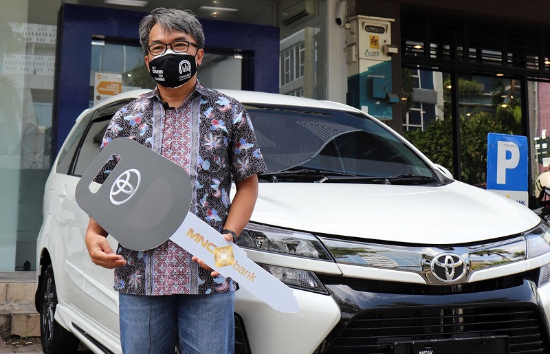 Pemenang Undian Toyota Avanza dari Tabungan Dahsyat MNC Bank (BABP) Mesach Hendratno