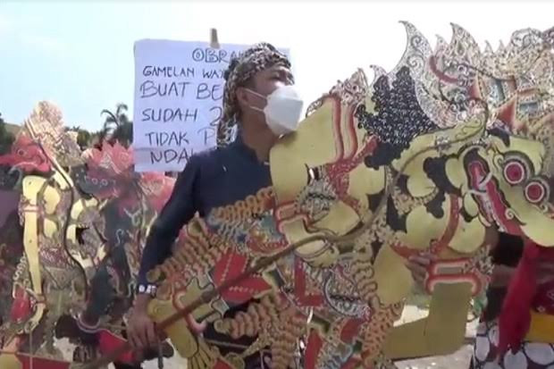 Dua Tahun Tak Ada Pemasukan, Pekerja Seni di Boyolali Mengaku Sudah Putus Asa (FOTO:MNC Media)