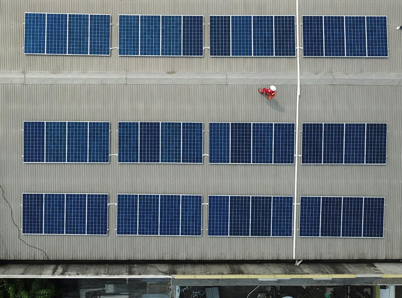 SUN Energy Operasikan Tiga PLTS Atap di SPBU Shell. (Foto MNC Media)