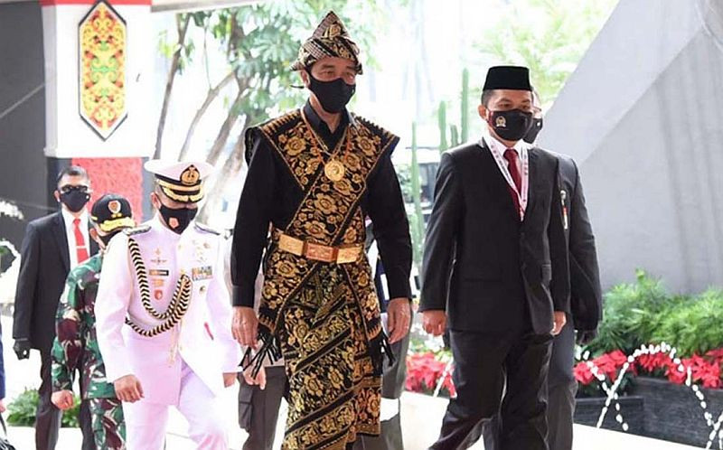 Jokowi: Bangsa Indonesia Telah Melalui Etape-etape Ujian yang Berat. (Foto: MNC Media)