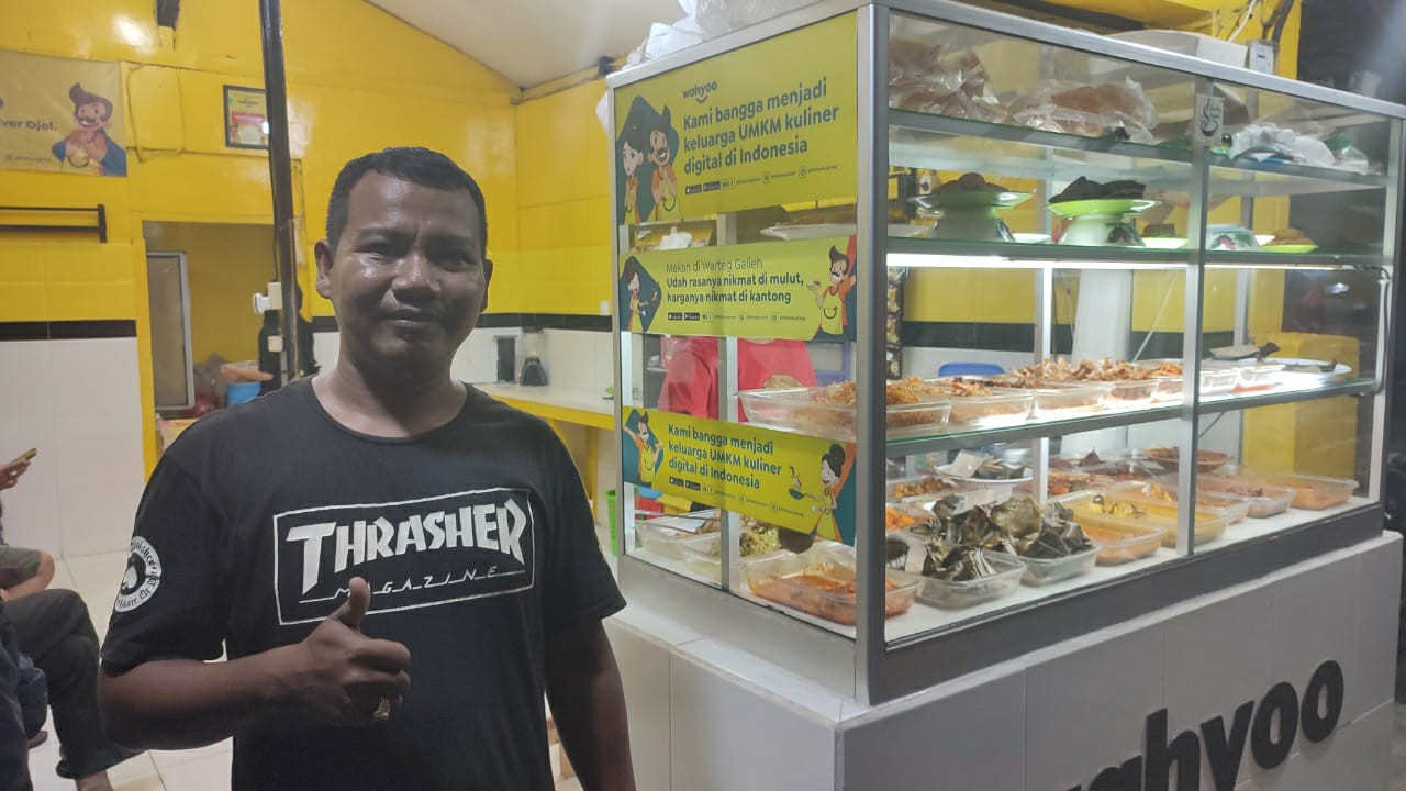Kisah Rianto, Pedagang Warget yang Sukses Lolos dari Kebangkrutan Akibat Pandemi (FOTO: MNC Media)