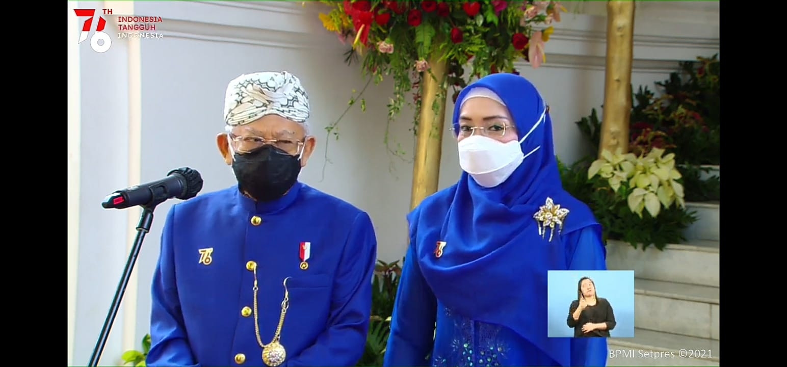 HUT RI Ke-76, Wapres: Harus Tangguh Hadapi Pandemi dan Optimis Untuk Tumbuh (Dok.MNC Media)