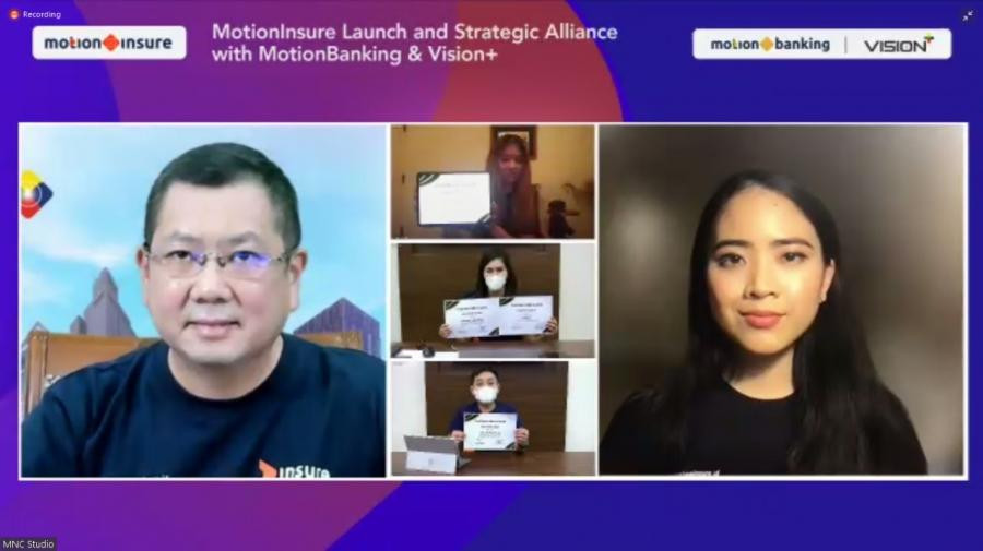 MNC Life Assurance (MLIFE) Luncurkan MotionInsure, Aplikasi Asuransi Digital (FOTO: MNC Media)