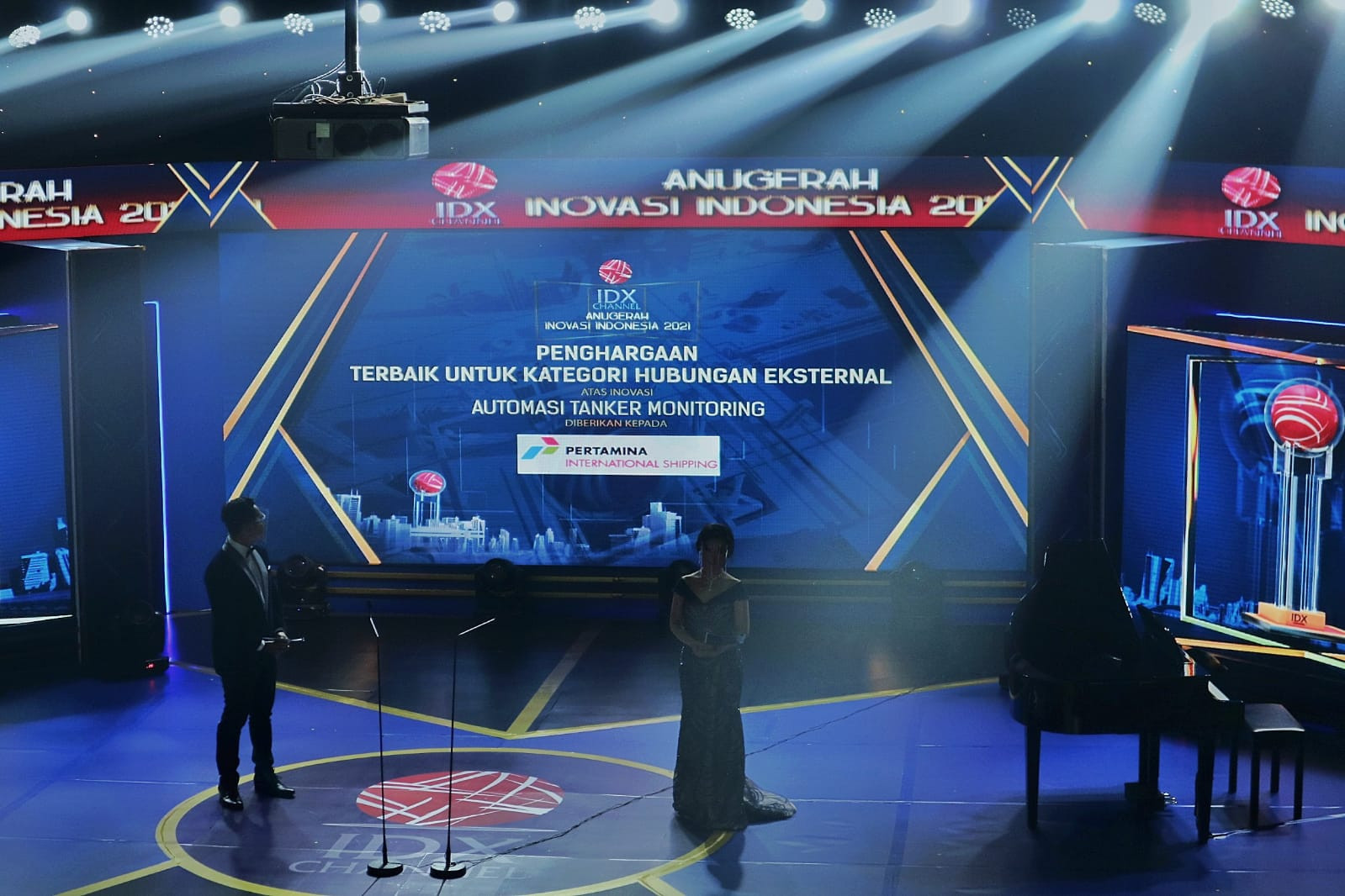 Pertamina International Shipping Raih Penghargaan Kategori Hubungan Eksternal ICAII 2021. (Foto: Doc. IDX Channel)