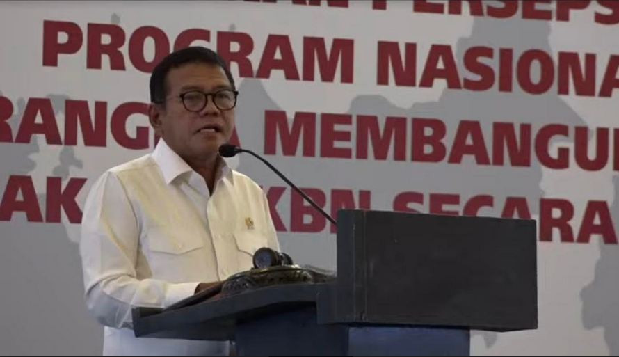 Wakil Menteri Pertahanan (Wamenhan) Muhammad Herindra diangkat sebagai Komisaris Utama PT Len Industri (Persero).  (Foto: MNC Media)