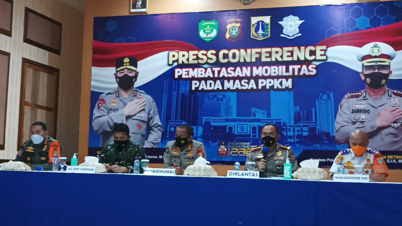 PPKM Level 3, Ganjil-Genap Hanya Berlaku di Tiga Ruas Jalan (FOTO: MNC Media)