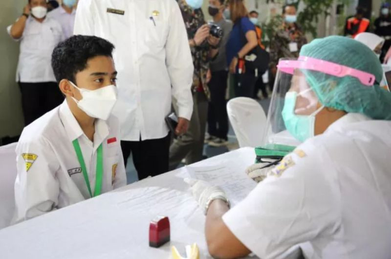 Kabar Gembira! 91 Persen Pelajar di Jakarta Barat Telah Divaksin Covid-19. (Foto: MNC Media)