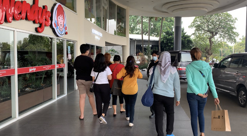 Mal di Cibinong Mulai Diserbu Warga, Jumlah Pengunjung Naik 90 Persen. (Foto