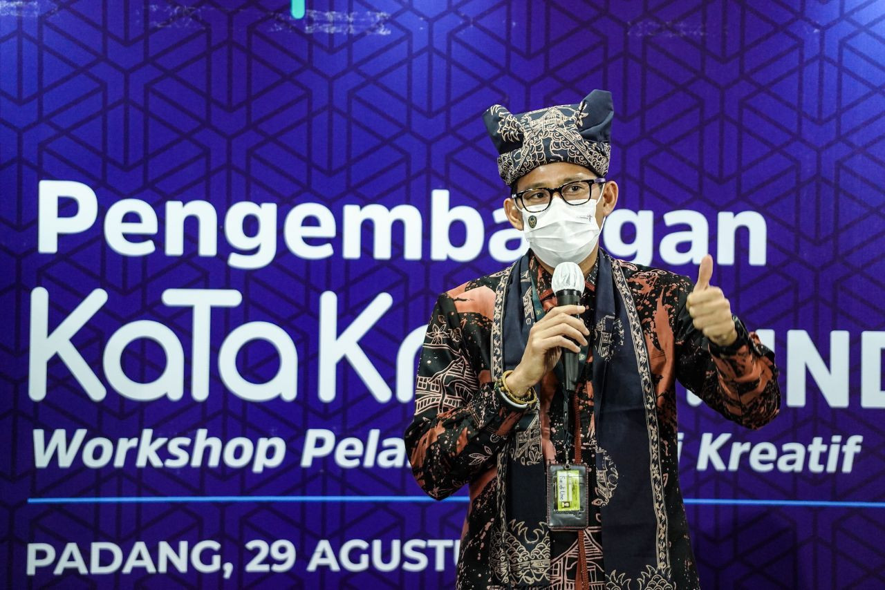 Menteri Pariwisata dan Ekonomi Kreatif Sandiaga Salahuddin Uno (Dok: Kemenparekraf RI)