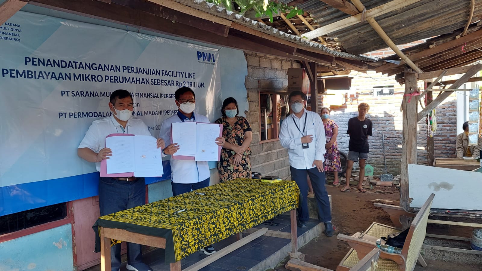 Dorong Pembiayaan Mikro Perumahan, SMF Kucurkan Rp2 Triliun untuk PNM (FOTO:MNC Media)