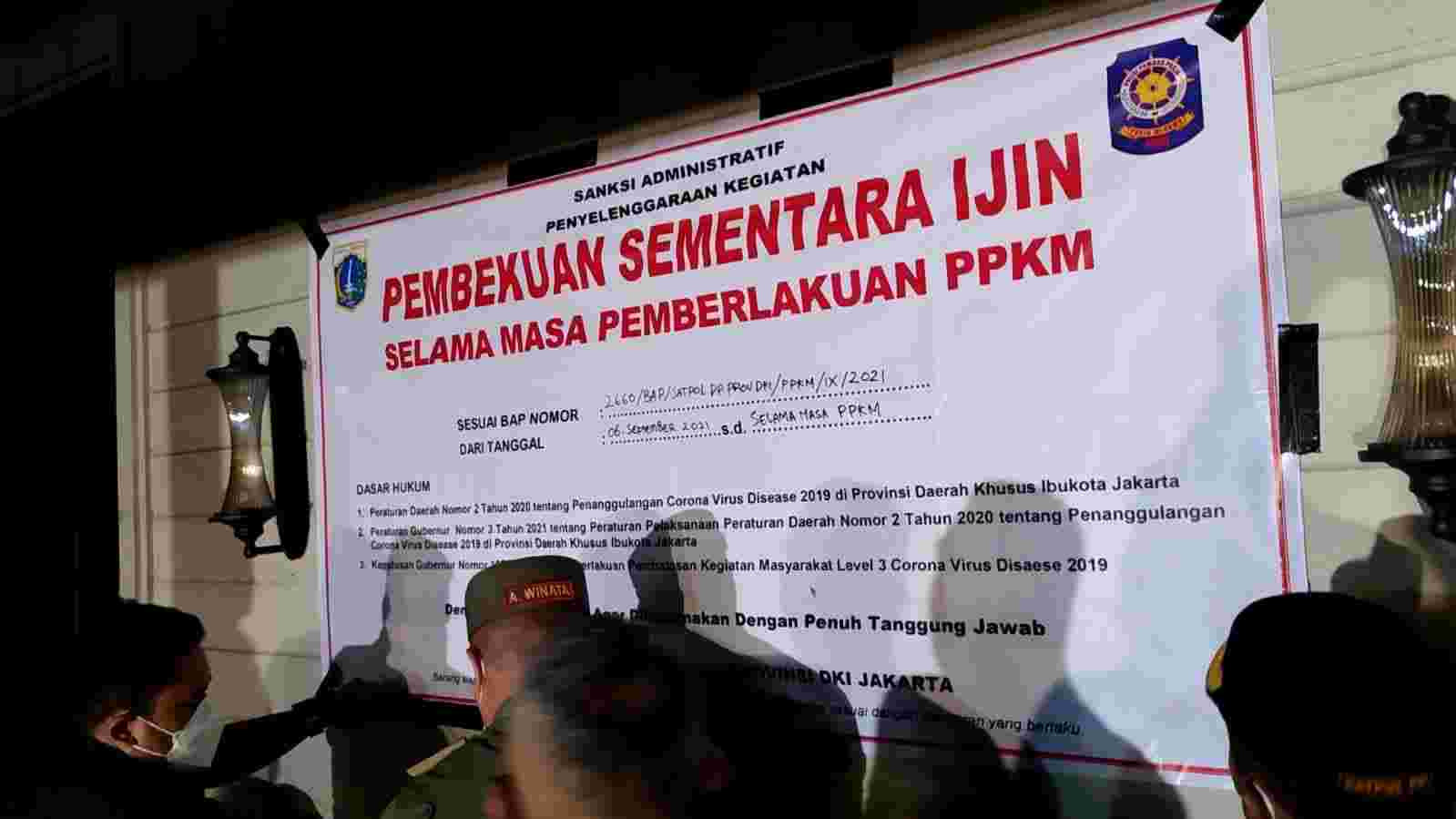 Nekat Langgar Aturan PPKM, Holywings Didenda Rp50 Juta dan Izin Operasional Dibekukan Sementara (Dok.Ist)
