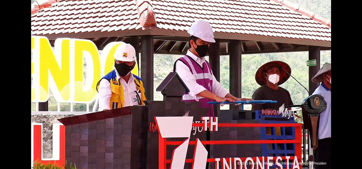 Dorong Peningkatan Sektor Pertanian, Jokowi: 17 Bendungan Diselesaikan di 2021Â  (Dok.MNC Media)