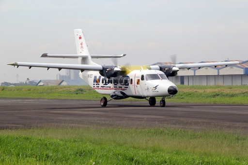 Bahan Bakar Minyak Sawit Sukses Terbangkan CN235 ke Udara. (Foto: MNC Media)