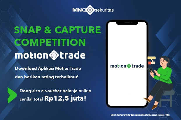 MNC Sekuritas Bagi-bagi Ratusan e-Voucher ke Pengguna MotionTrade, Simak di Sini Caranya! (FOTO:MNC Media)