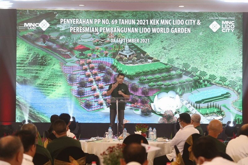 Proyek Dimulai! Realisasi Investasi Tahap 1 di KEK Lido City Capai Rp1 triliun. (Foto: MNC Media)