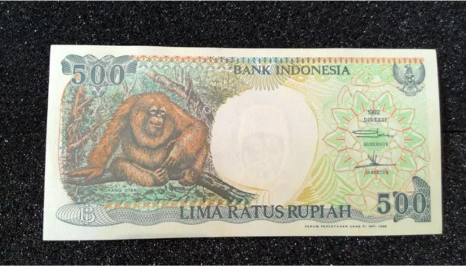Uang kertas Rp500 tahun 1992 (Ilustrasi)