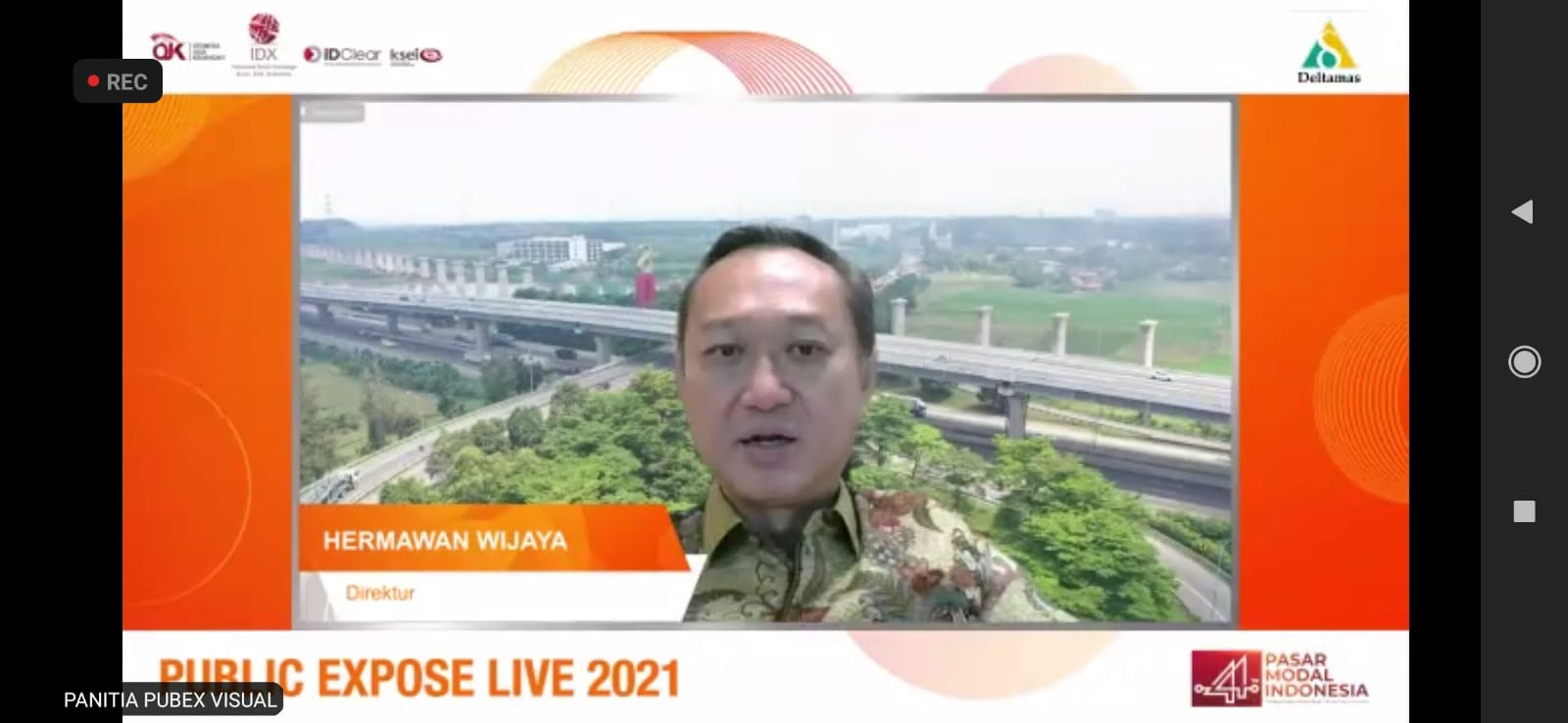 Puradelta (DMAS) Incar Marketing Sales Rp2 Triliun pada Akhir 2021 (FOTO:MNC Media)