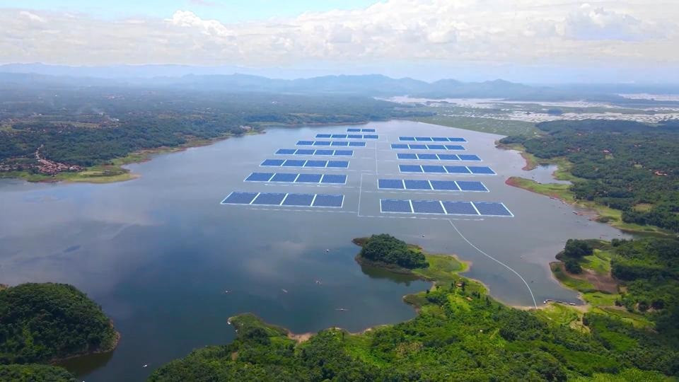 Begini Perkembangan Proyek Pembangunan PLTS Terapung Cirata (foto: MNC Media)