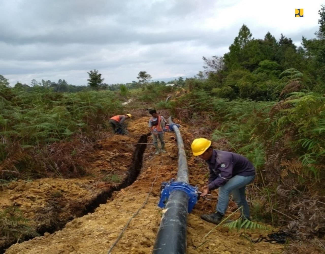 Menteri Basuki Kebut Proyek Food Estate 785 Hektar di Sumut (FOTO: PUPR)