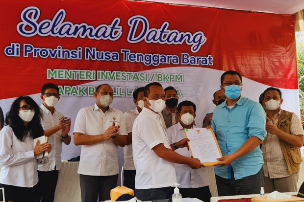 Bahlil Putus Kontrak GTI Akibat Telantarkan 65 Hektar Lahan di Gili Trawangan (Dok.Ist)