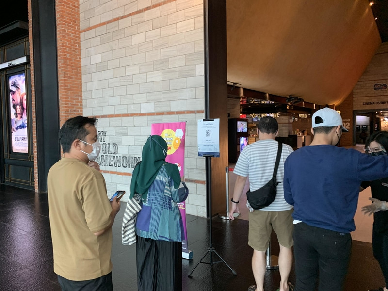 Hari Pertama Buka, Kapasitas Tempat Duduk Bioskop GI Tak Sampai 50 Persen (FOTO:MNC Media)