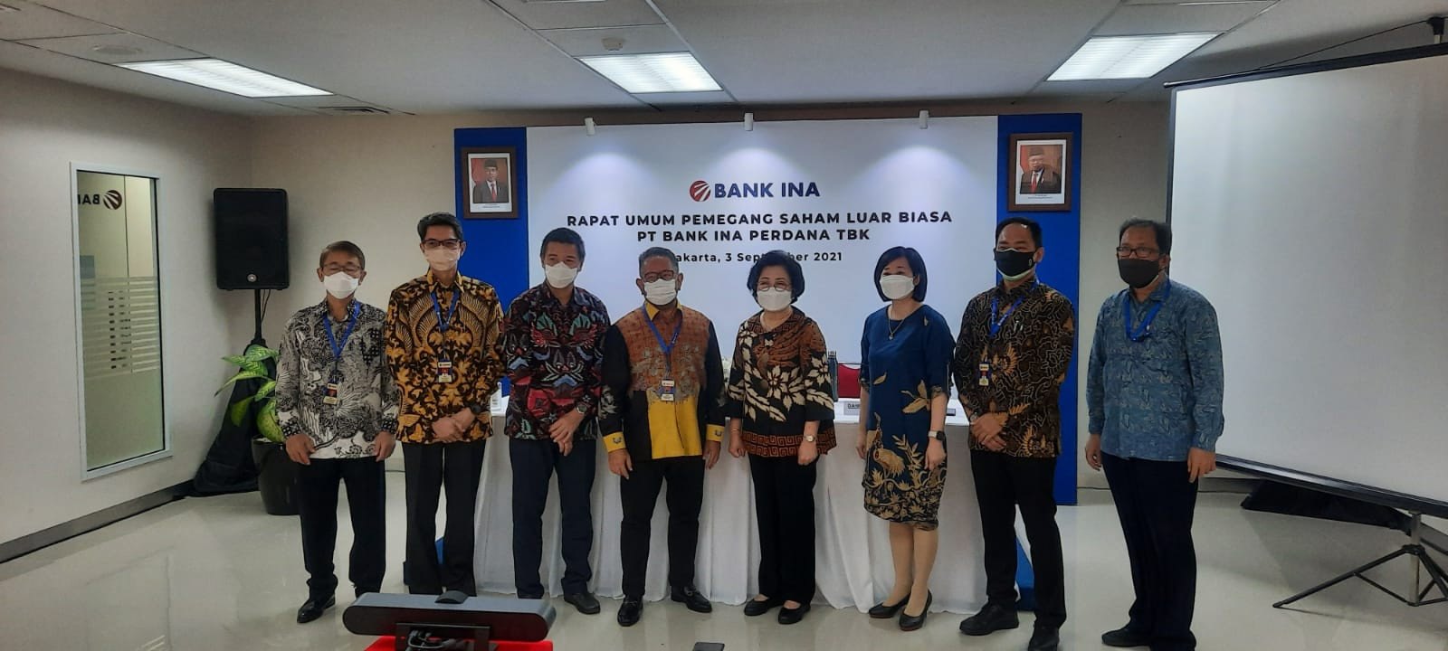 Incar Dana Rp1,23 Triliun, Bank Ina (BINA) Tetapkan Harga Rights Issue Rp4.380 per Saham (FOTO:Dok BINA)