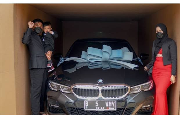 Mewah! Pengusaha Ini Beri Hadiah Mobil Rp1,2 Miliar ke Anaknya Usia 2 Tahun (FOTO:MNC Media)