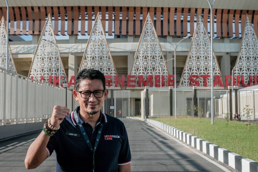 Sandiaga Uno Berharap PON XX 2021 Tingkatkan Pariwisata dan Ekonomi Kreatif di Papua (Dok: Kemenparekraf RI)