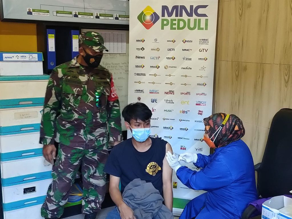 MNC Peduli Gelar Vaksinasi Bagi Warga Desa Cipanas Cianjur (Dok.MNC Media)