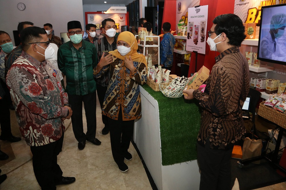 Disperindag Jatim Hadirkan Pondok Kurasi dan Gerai BBI 360 di Surabaya (Ali Masduki/MPI)