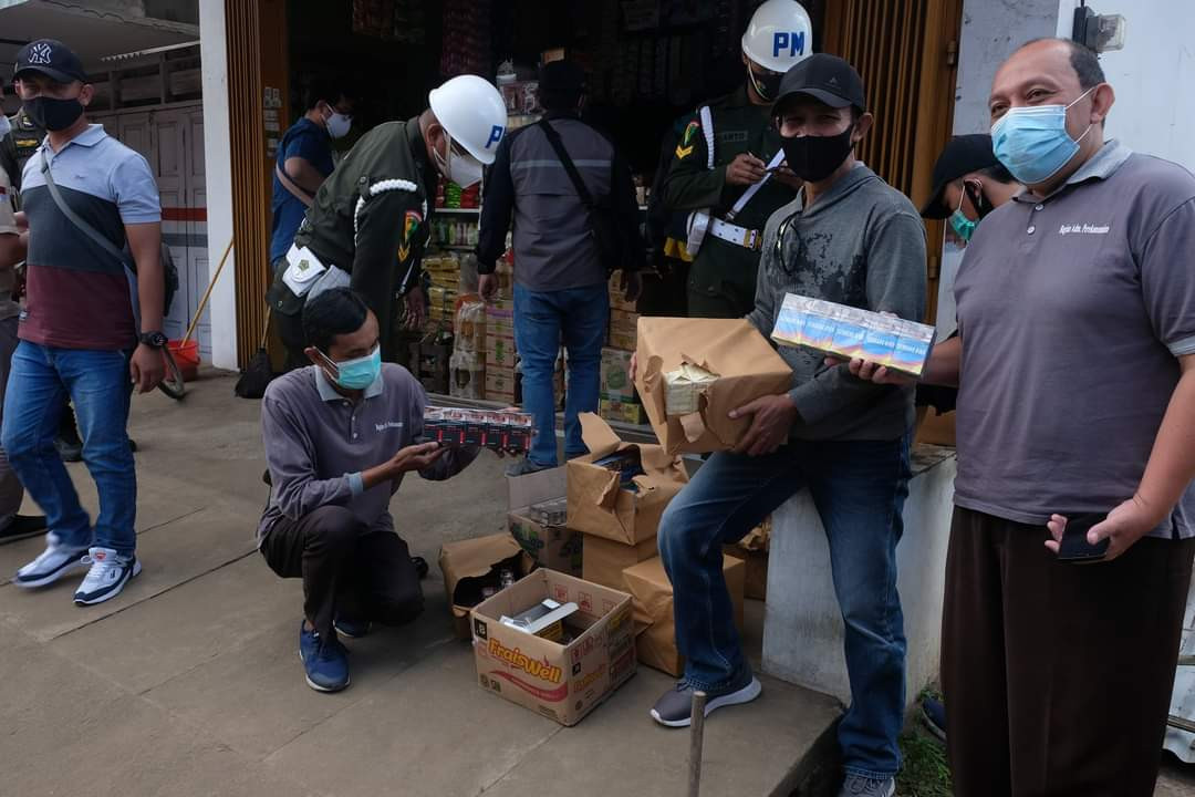 Bea Cukai Amankan 2,5 Juta Rokok Ilegal, Uang Negara Rp1,4 M Terselamatkan. (Foto: MNC Media)