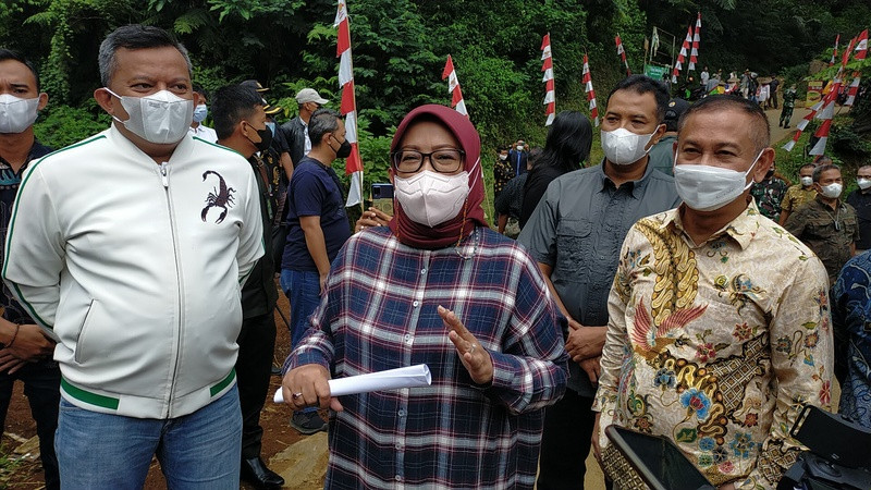 Bakal Realisasikan Jalur Puncak 2, Bupati Bogor Tinjau Infrastruktur(Dok.MNC Media)