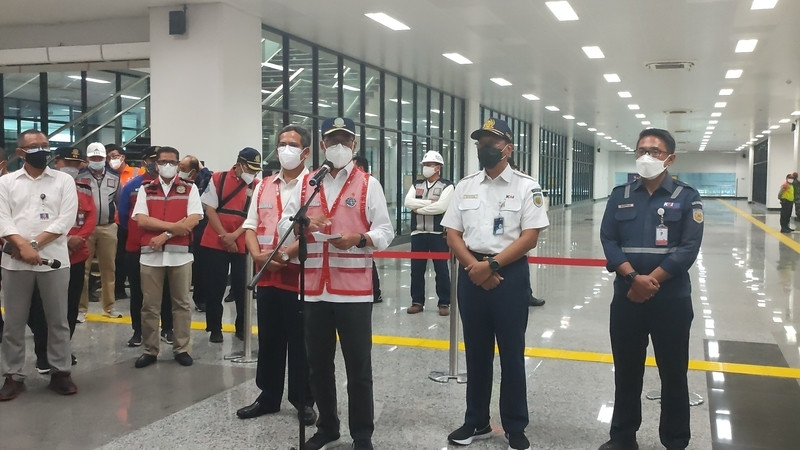 Tinjau Stasiun Manggarai, Menhub Sebut Netizen Senang dan Mirip di Jepang. (Foto: MNC Media)