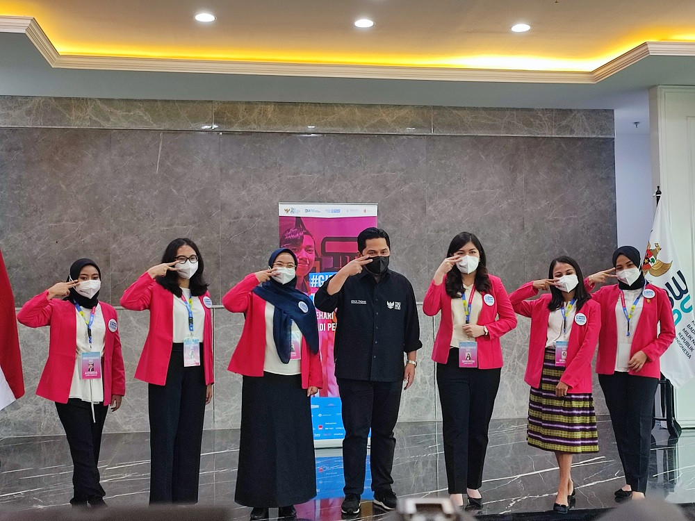 Enam Perempuan Muda Ini Bakal Jadi Menteri BUMN Sehari, Cek Profilnya (FOTO: MNC Media)