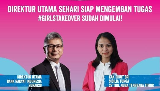 Wanita 22 Tahun Asal NTT Ini Jadi Dirut BRI (BBRI) Sehari, Apa Saja Tugasnya? (FOTO:IG Mandiri Update)