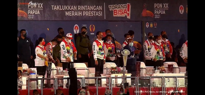 PON XX Papua Resmi Dibuka, Puan: Ini Bukti Indonesia Bangkit dari Pandemi (Dok.MMC Media)