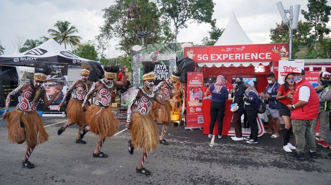 Sukseskan PON XX, Telkomsel Hadirkan Akses 5G di Papua(Dok.Ist)