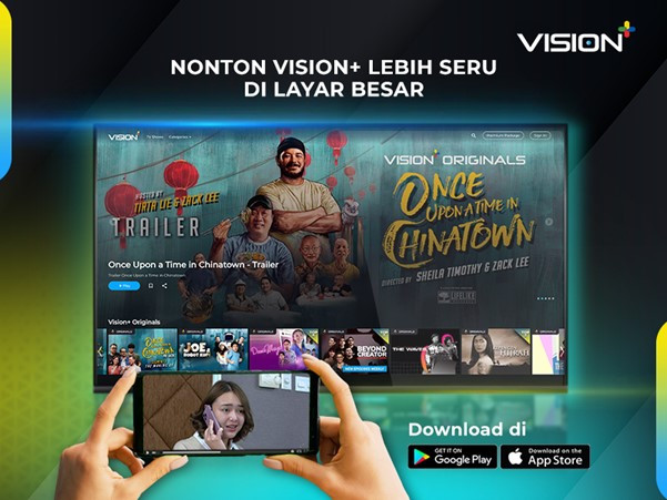 Kian Dekat ke Pelanggan, Vision+ Kini Hadir di Smart TV & Set Top Box Android. (Foto: MNC Media)