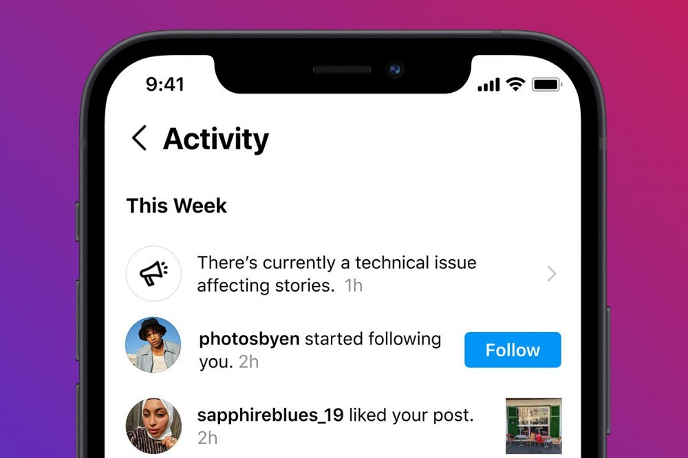 Instagram Uji Coba Fitur Baru untuk Informasikan Jika Layanan Sedang Down (Ilustrasi)