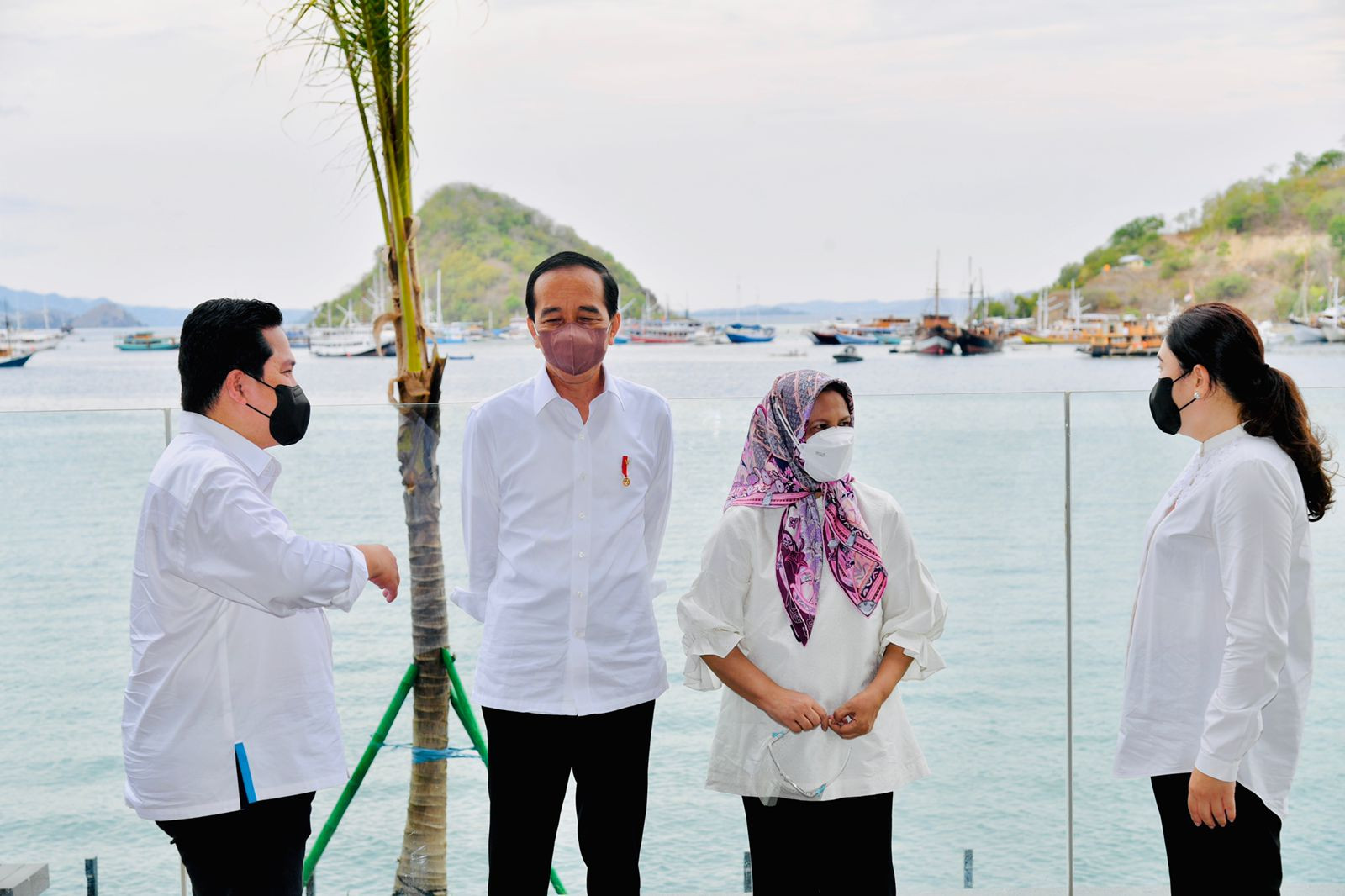 Jokowi Sebut Labuan Bajo Siap Jadi Tuan Rumah Event Global. (Foto: Laily Rachev - Biro Pers Sekretariat Presiden)