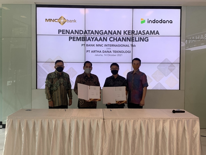 MNC Bank Kolaborasi dengan Indodana untuk Tingkatkan Inklusi Keuangan. (Foto: MNC Media)