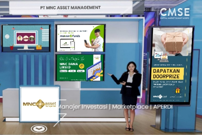 MNC  Asset Management membuka virtual booth yang terdapat pada cluster APERD dan market place. (Foto: MNC Media)