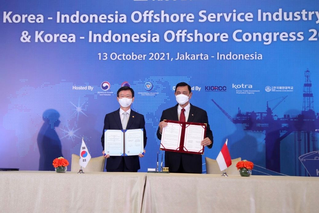 Inisiasi Industri Lepas Pantai, Luhut Gandeng Korea Perkuat Sektor MaritimÂ  (Dok.MNC Media)