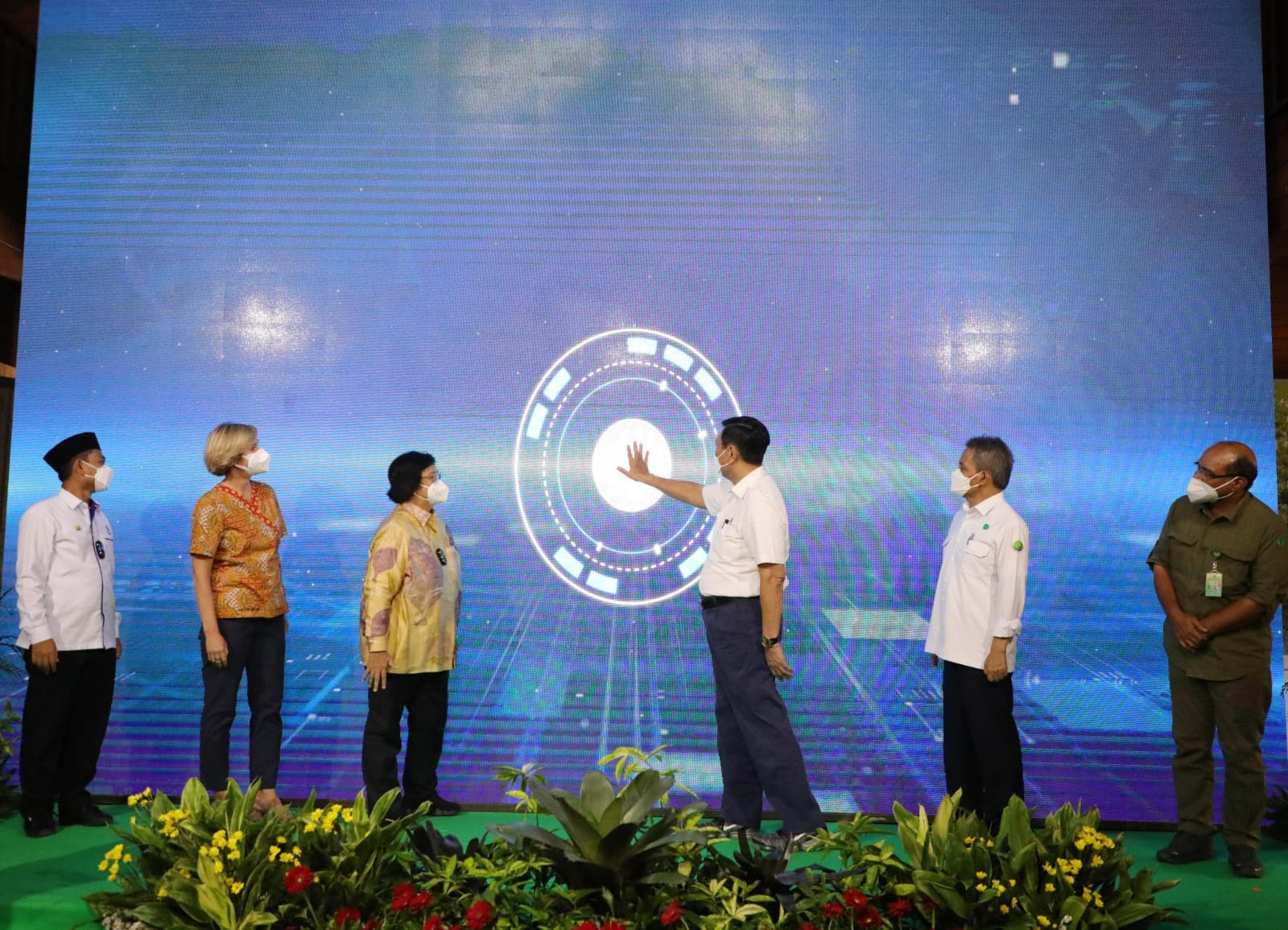 Luhut dan Menteri LKH Luncurkan Peta Mangrove Nasional di TWA AngkeÂ  (Dok.Ist)
