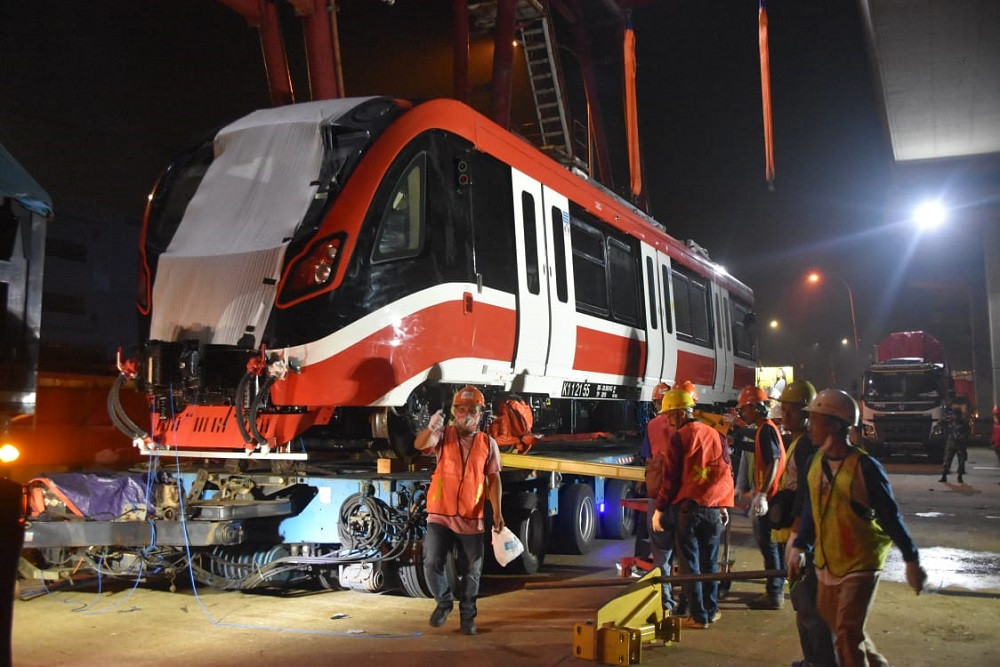 Pelepasan Trainset ke-31, INKA Telah Tuntaskan Produksi LRT Jabodebek