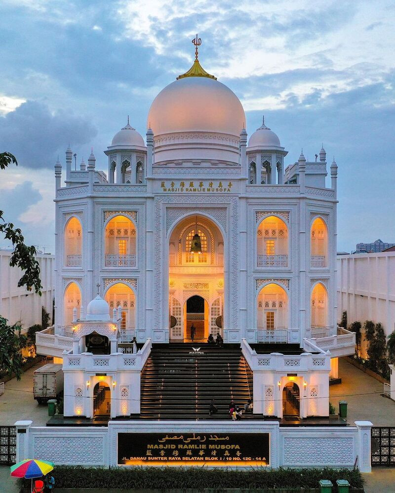 Berpotensi untuk Wisata Religi, Ini Lima Masjid Instagramable di DKI (IG: aziss_abdul)