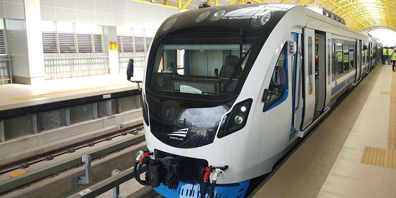 Disebut Sepi, LRT Palembang Sudah Angkut 8,5 Juta Penumpang (FOTO: Dok MNC Media)