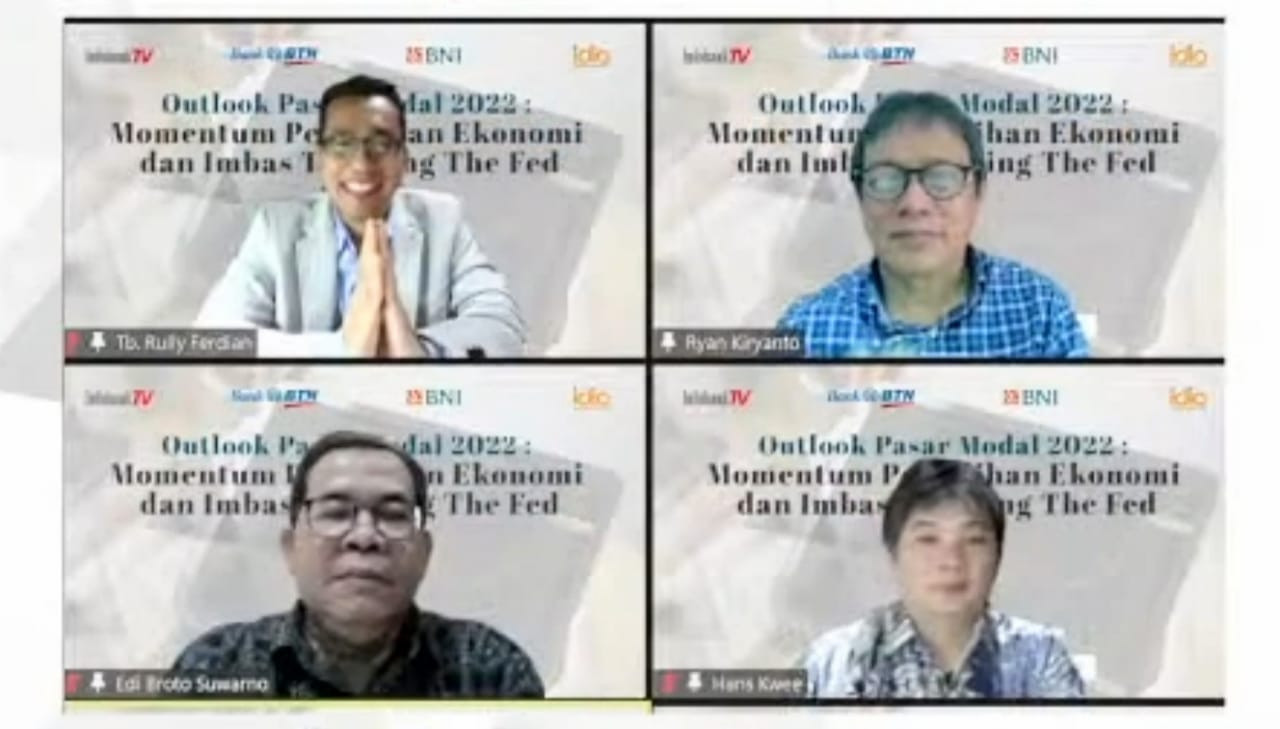 OJK Sebut Pertumbuhan Pasar Modal Berlanjut di 2022 (FOTO:Dok Ist)