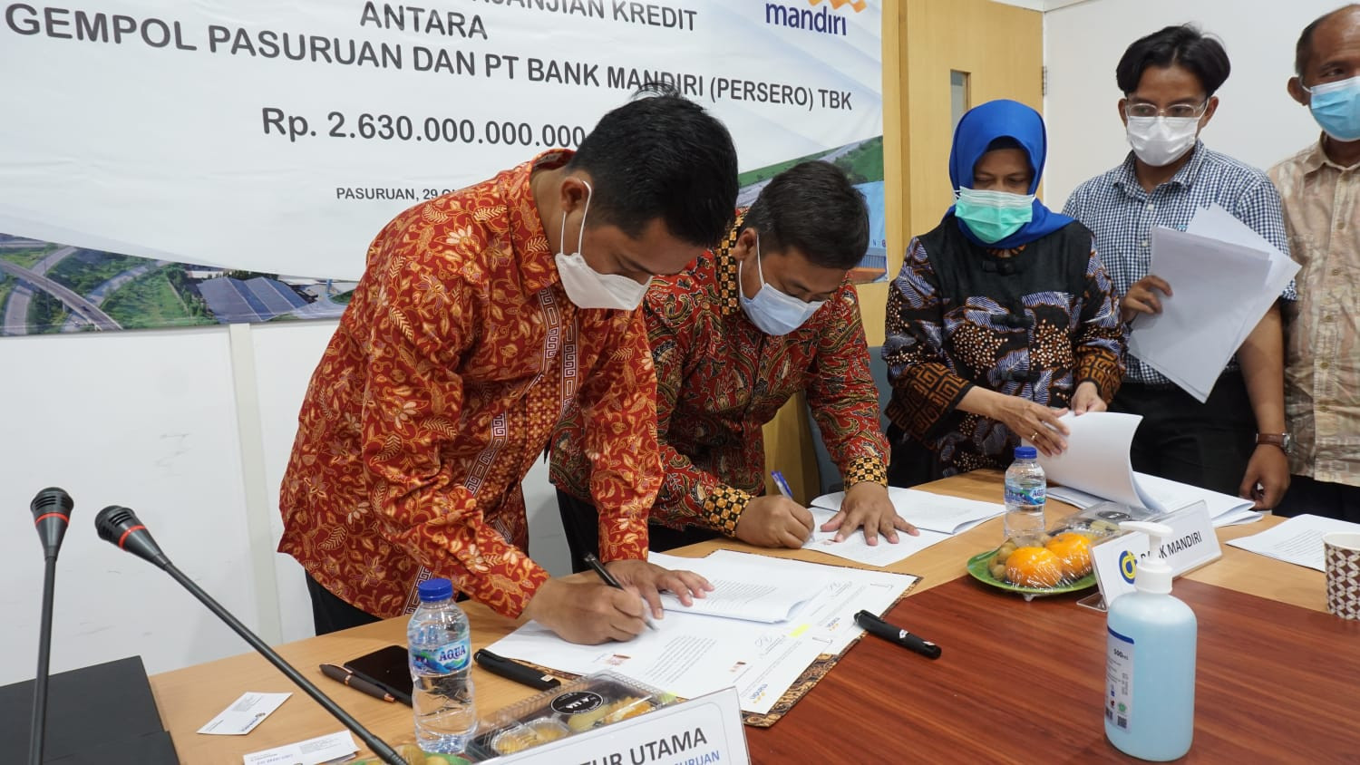 Jasamarga Gempol Pasuruan (JGP) Terima Kucuran Dana dari Mandiri (BMRI) Rp2,6 Triliun (FOTO: Dok Ist)